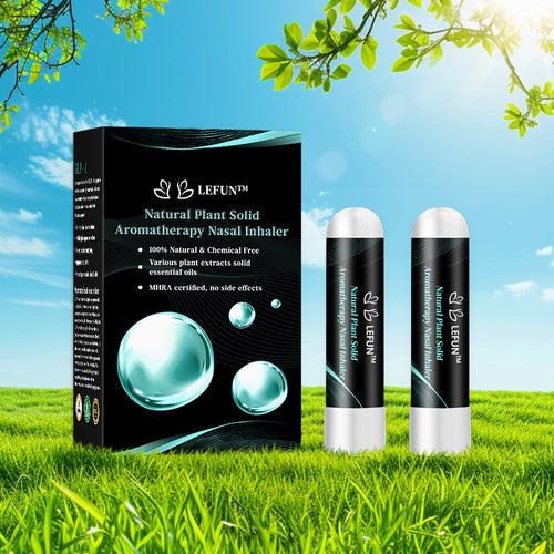 ✨✨LEFUN™ Inhalateur Nasal Aromathérapie à Base de Plantes Naturelles pour Équilibrer le Sucre Sanguin et Réduire les Graisses