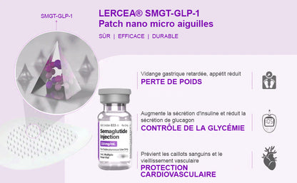30% de réduction[Voir les résultats en 7 jours]🍀𝑳𝒆𝒓𝒄𝒆𝒂®  𝑺𝑴𝑮𝑻-𝑮𝑳𝑷-1 Patch Amincissant à Micro-Aiguilles Nano（Indolore et durable, il traite le diabète, l'obésité et les maladies cardiovasculaires）🍀