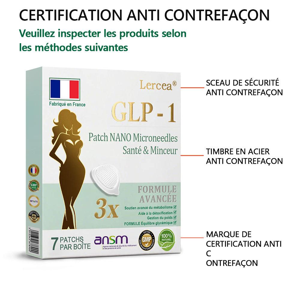 【Dernier jour de promo - 60% de réduction 👑】𝑳𝒆𝒓𝒄𝒆𝒂® 𝐏𝐚𝐭𝐜𝐡 𝐍𝐀𝐍𝐎-𝐌𝐢𝐜𝐫𝐨𝐧𝐞𝐞𝐝𝐥𝐞𝐬 𝐒𝐚𝐧𝐭é & 𝐌𝐢𝐧𝐜𝐞𝐮𝐫（Sans douleur · Libération continue 24h/24 · Perdez 9 kg RAPIDEMENT · Réduction de sucre jusqu’à 90 % ）🎁