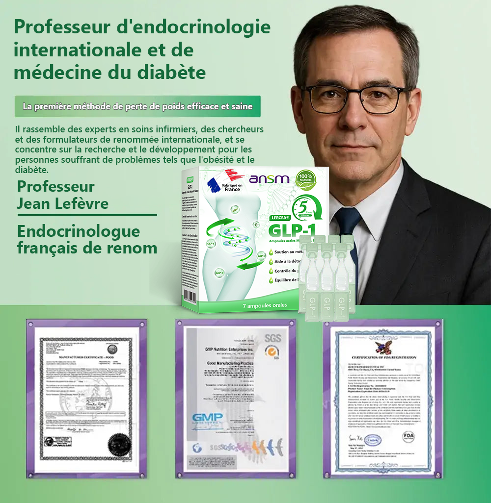 𝑩𝒐𝒖𝒕𝒊𝒒𝒖𝒆 𝑶𝒇𝒇𝒊𝒄𝒊𝒆𝒍𝒍𝒆🏆🏆|𝐋𝐄𝑹𝑪𝐄𝐀® Ampoules Orales Équilibre Métabolique GLP-1 Obésité, maladies cardiovasculaires, diabète, apnée du sommeil, troubles articulaires et autres affections