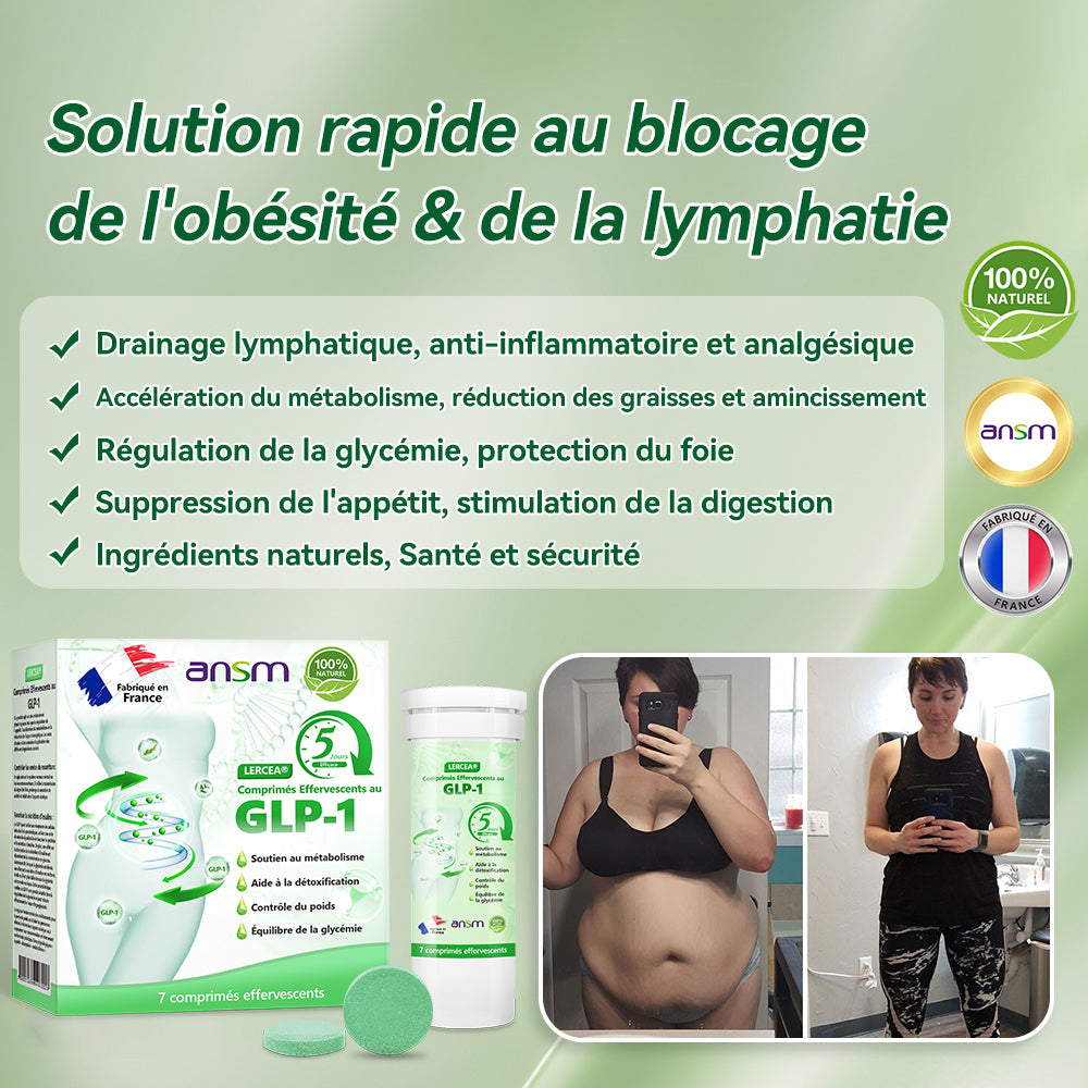 𝐑𝐞𝐬𝐮𝐥𝐭𝐚𝐭𝐬 𝐕𝐢𝐬𝐢𝐛𝐥𝐞𝐬 𝐞𝐧 𝟕 𝐉𝐨𝐮𝐫𝐬✅| 𝐋𝐸𝐑𝑪𝐄𝑨® 𝐂𝐨𝐦𝒑𝐫𝐢𝐦é𝐬 𝐄𝗳𝗳𝐞𝐫𝐯𝐞𝐬𝐜𝐞𝐧𝐭𝐬 𝐚𝐮 𝐆𝐿𝐏-𝟏 💕 Obésité, Maladies Cardiovasculaires, Diabète, Apnée du Sommeil, Problèmes Articulaires et Plus
