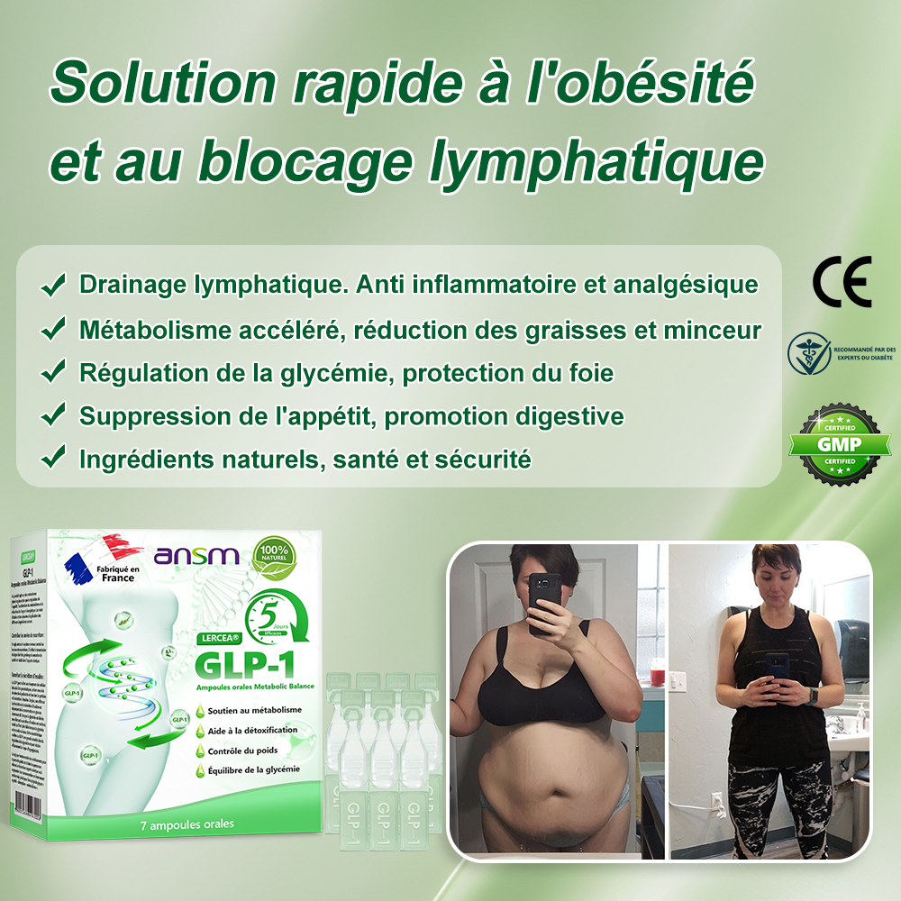 ❄Magasin officiel | 𝐋𝙀𝑹𝐂𝗘𝗔® GLP-1 Liquide oral pour la perte de poids et la santé métabolique ✅ Pour l'obésité, la santé cardiovasculaire, le diabète, l'apnée du sommeil, les problèmes articulaires et plus encore.🔥🔥